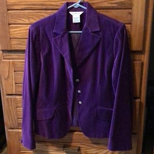 Purple Blazer